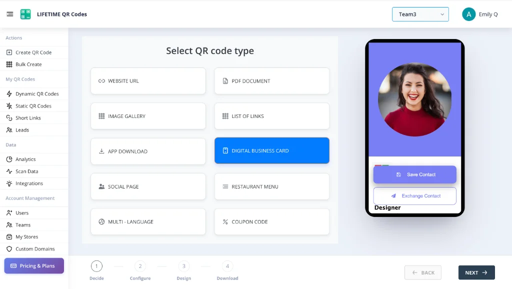 Digital Business Cards